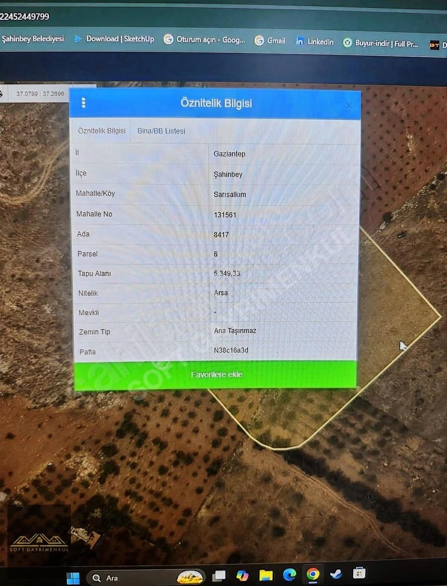 Sarısalkım'da Göletin Yanında 1 Dönüm A2 Villa Arsası - Görsel 3
