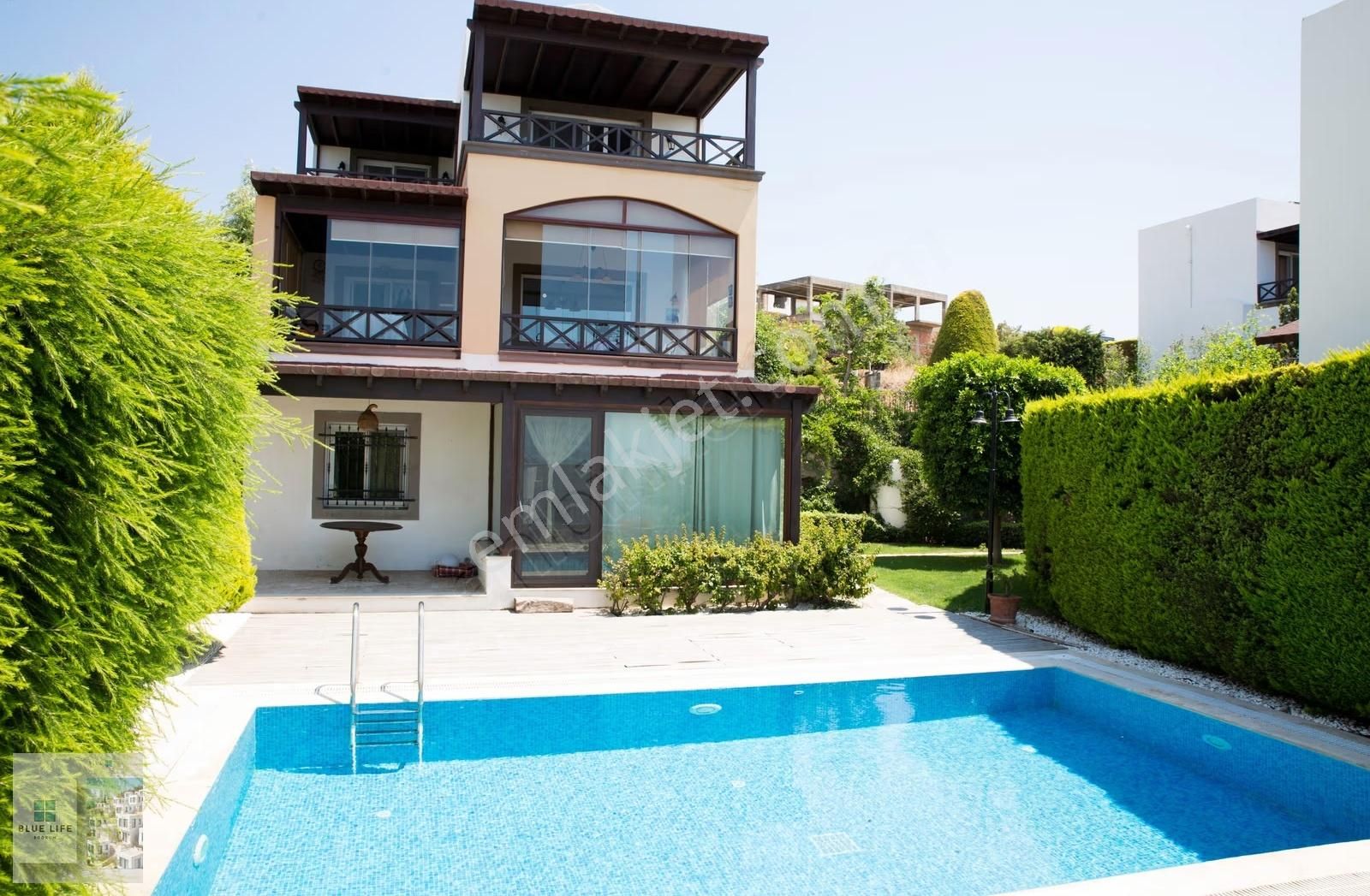 Muğla Bodrum Yalıkavakta Deniz Manzaralı Havuzlu Kiralık Villa - Görsel 30