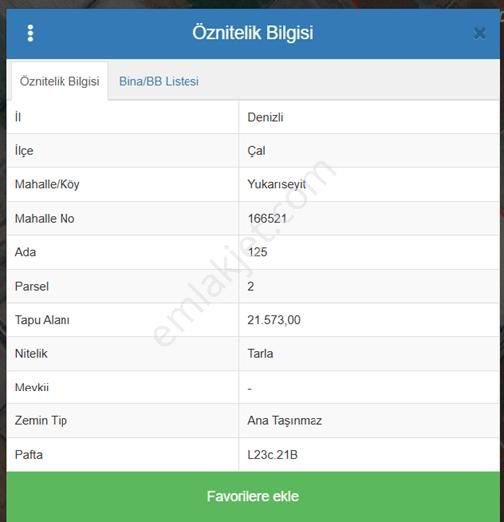 28.700 M² Sulak Arazi | Baklan Ovasında - Görsel 5