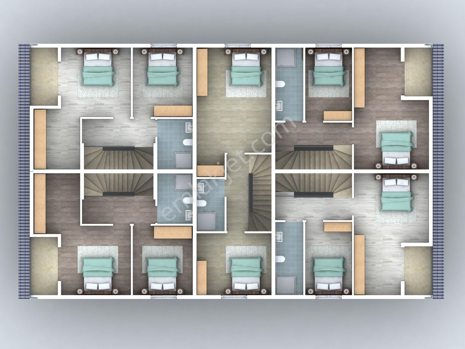 Stop'tan Müstakil Giriş Satılık 1+1 Daire - Görsel 4