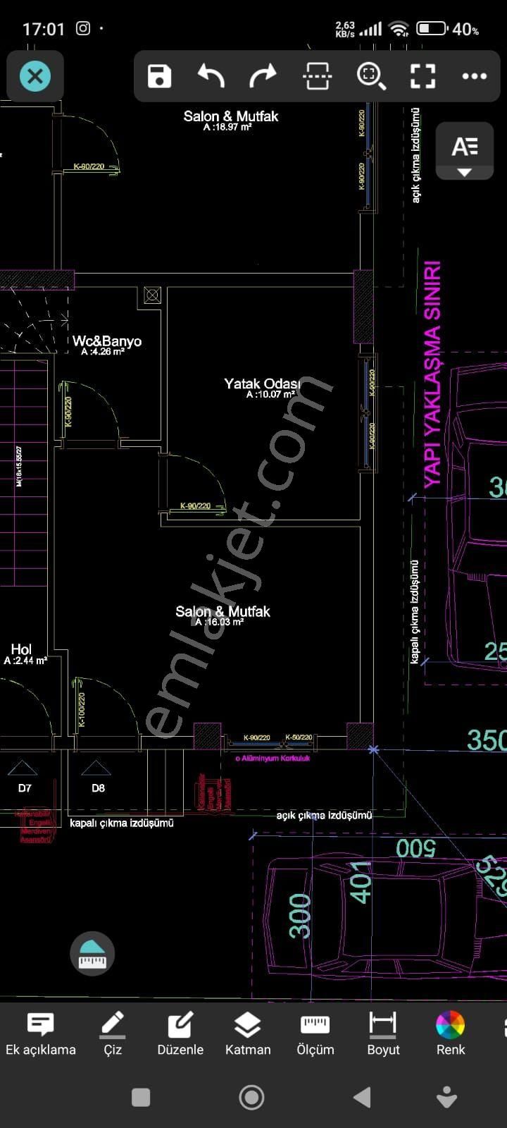 Stop'tan Müstakil Giriş Satılık 1+1 Daire - Görsel 8