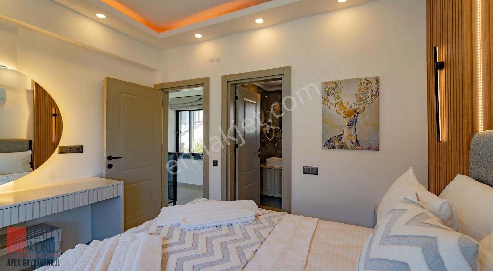 Kaş Çukurbağda İskanlı, Turizm Ruhsatlı, Sıfır Müstakil Villa - Görsel 34