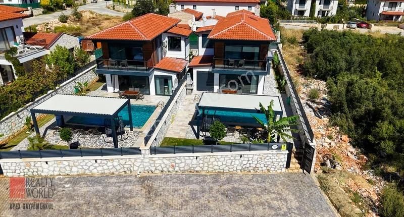 Kaş Çukurbağda İskanlı, Turizm Ruhsatlı, Sıfır Müstakil Villa - Görsel 4