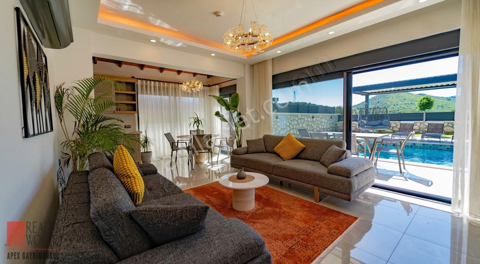 Kaş Çukurbağda İskanlı, Turizm Ruhsatlı, Sıfır Müstakil Villa - Görsel 12