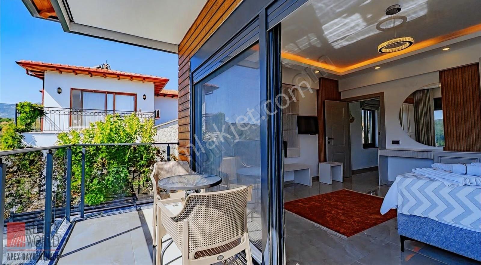 Kaş Çukurbağda İskanlı, Turizm Ruhsatlı, Sıfır Müstakil Villa - Görsel 23