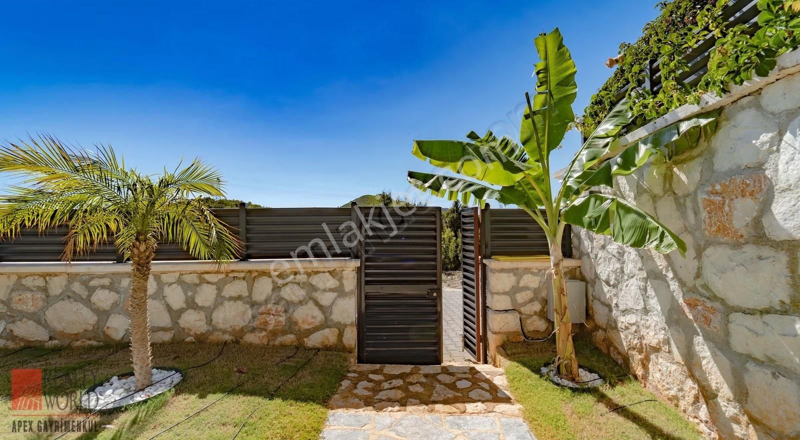 Kaş Çukurbağda İskanlı, Turizm Ruhsatlı, Sıfır Müstakil Villa - Görsel 24