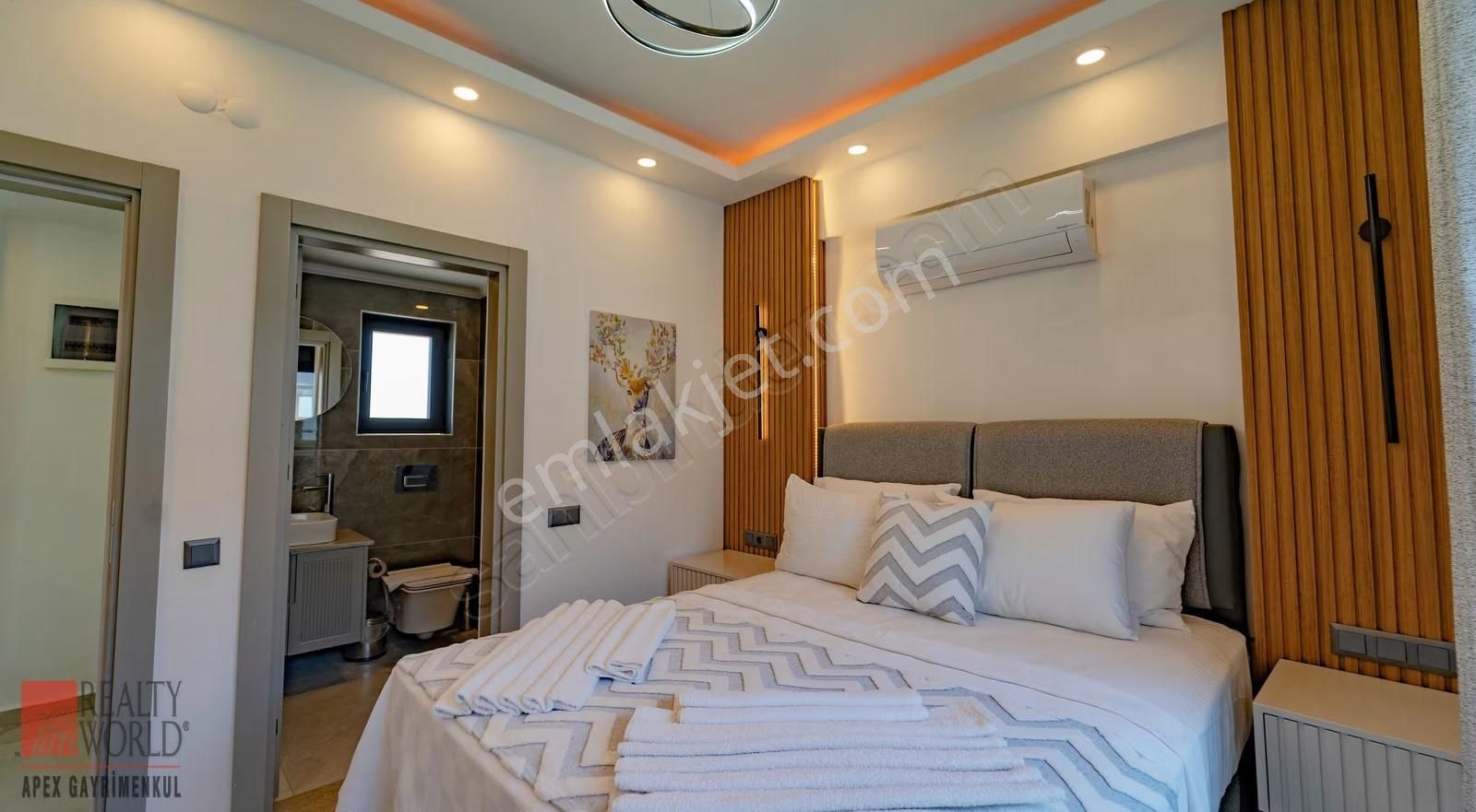 Kaş Çukurbağda İskanlı, Turizm Ruhsatlı, Sıfır Müstakil Villa - Görsel 33