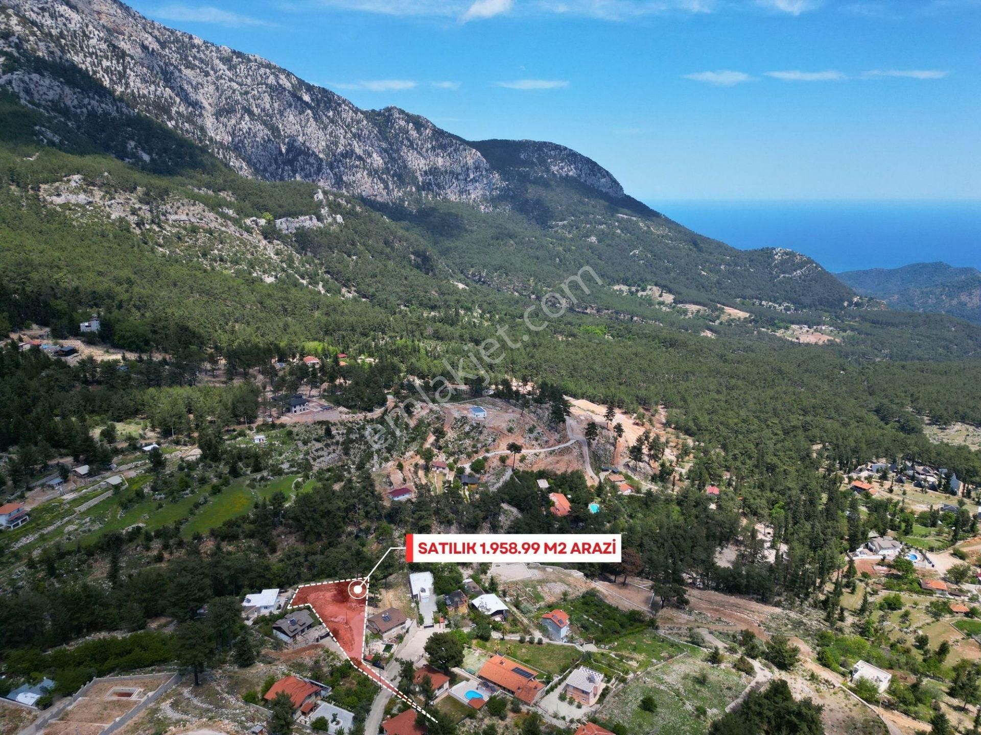 Kemer Beycik'te, 850 Metre Rakımda 1.958 M2 Satılık Arazi - Görsel 3
