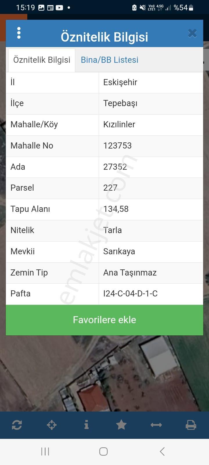 Tepebaşı Kızılinler'de Satılık Yatırımlık Tarlalar Foresta - Görsel 6