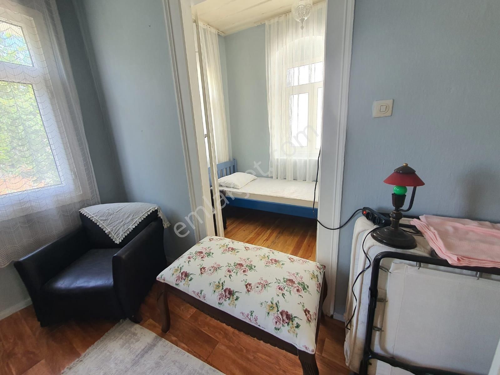 Ayvada'dan Ayvalık Merkez'de Deniz Manzaralı 2 Katlı 4+1 Taş Ev - Görsel 18