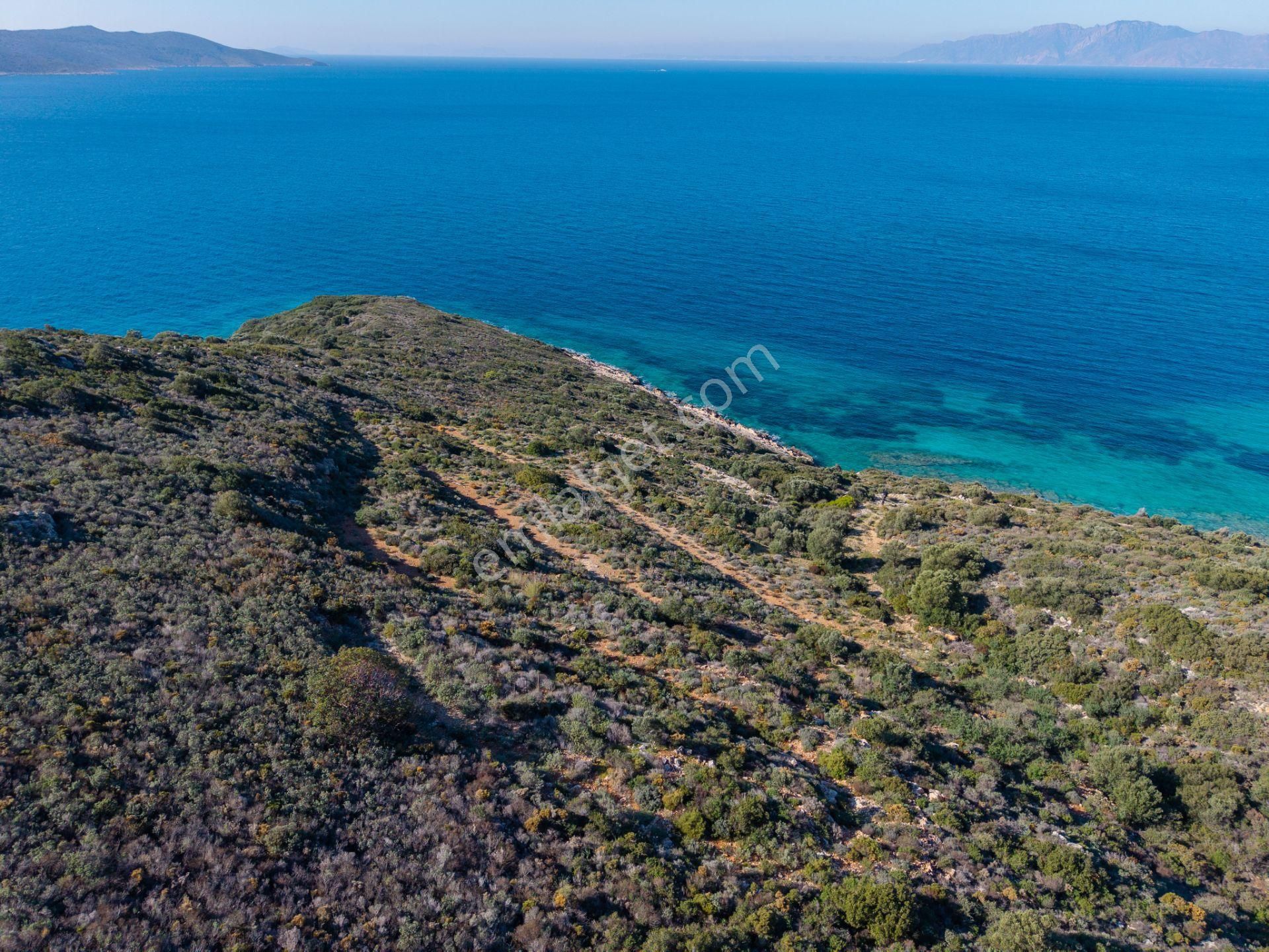 Datça Cumalı Bükceğiz Koyunda Satılık 2041 M² Denize Sıfır Tarla - Görsel 17