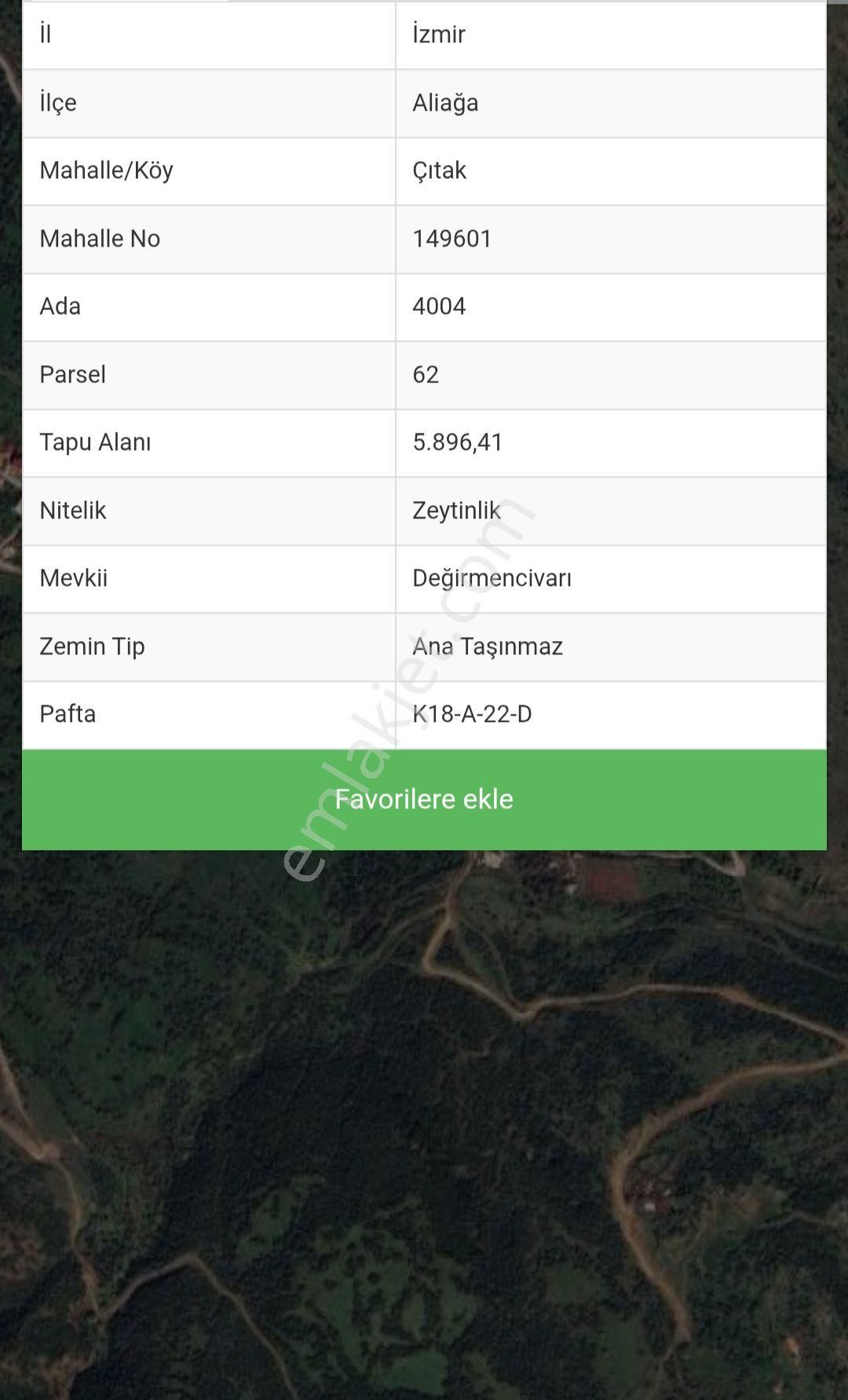Gözde Life Çıtak Köyünde 1/2 Zeytinlik 2948 M2 Verilecektir - Görsel 3