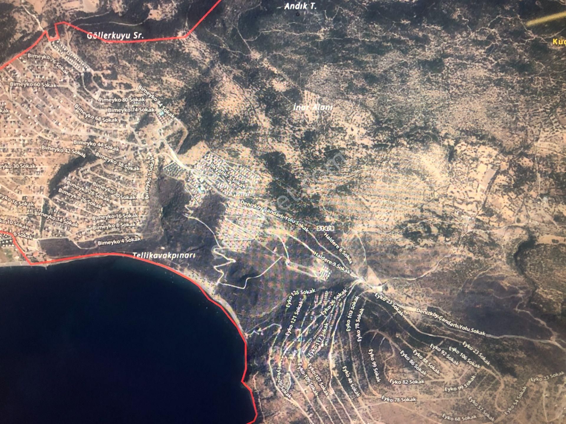 Çandarlı Denize Yakın, Villa İmarlı Manzaralı 2 Adet Arsa - Görsel 17
