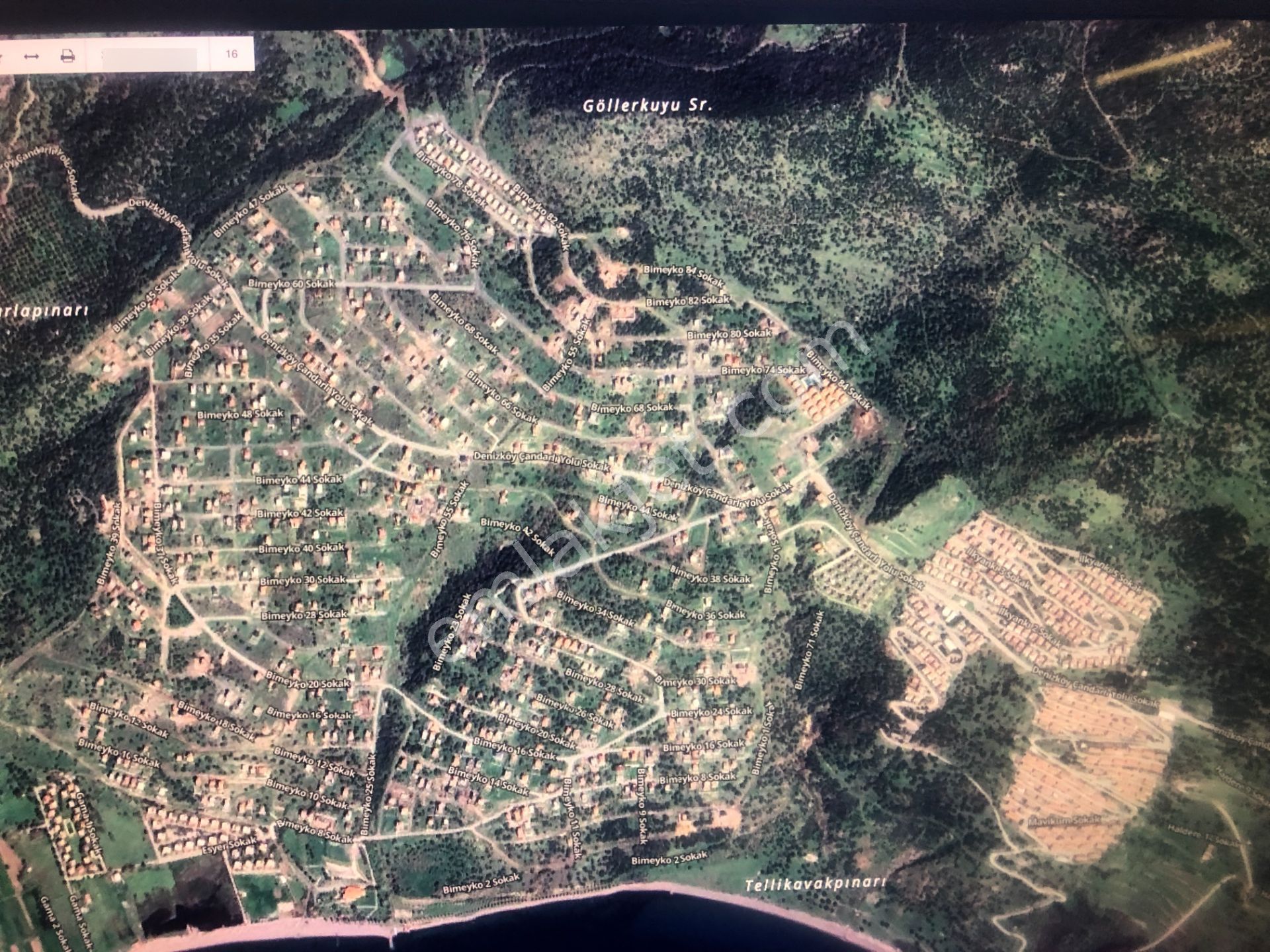 Çandarlı Denize Yakın, Villa İmarlı Manzaralı 2 Adet Arsa - Görsel 16