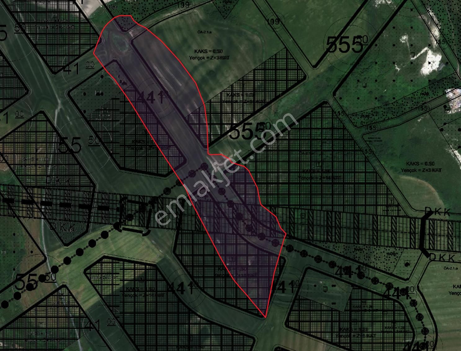 Atahandan Dursunköyde Köye Yakın Zemin Artı 14 Kat İmarlı Kanal Projeli - Görsel 4