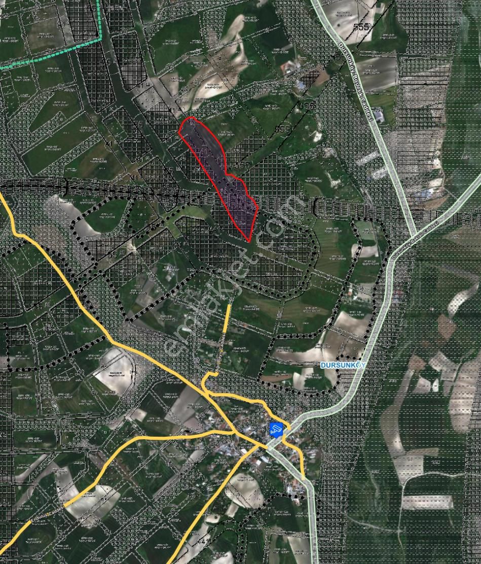 Atahandan Dursunköyde Köye Yakın Zemin Artı 14 Kat İmarlı Kanal Projeli - Görsel 2