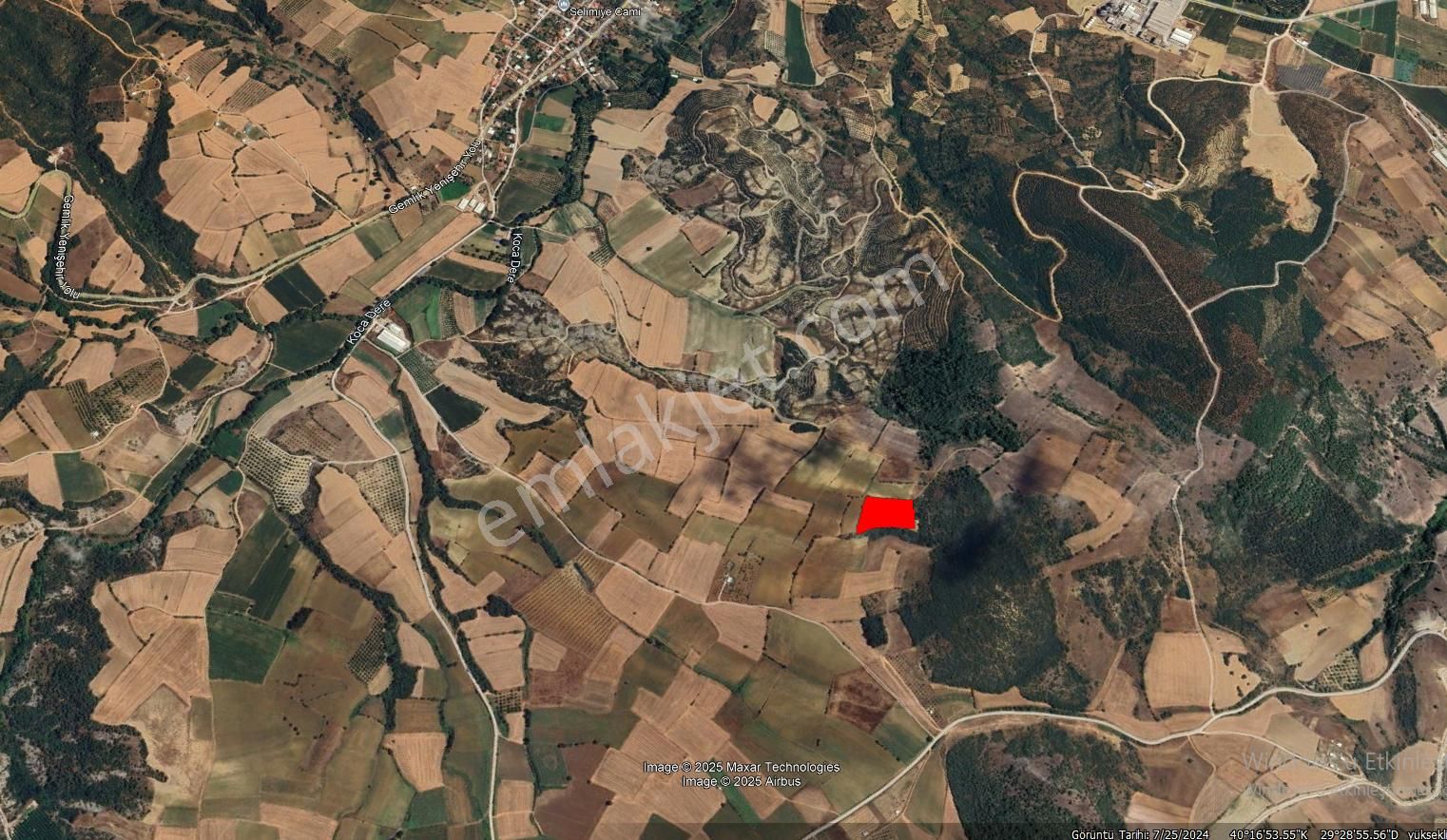 Roma' Dan Selimiye Mahallesi' Nde Satılık Tarla - Görsel 5