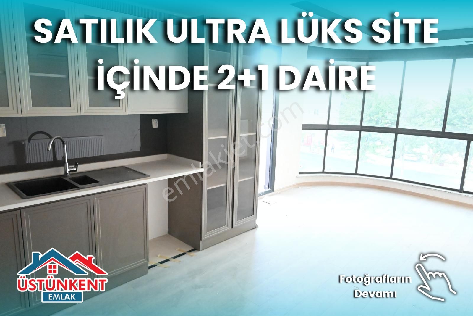 Ultra Lüks Site İçerisinde Havuzlu Doğal Gazlı 2+1 Satılık Daire