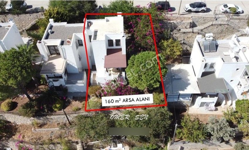 Bodrum Kadıkalesi Deniz Manzaralı, Bahçeli 3+1/ 160 M2 Arsa Payı - Görsel 5