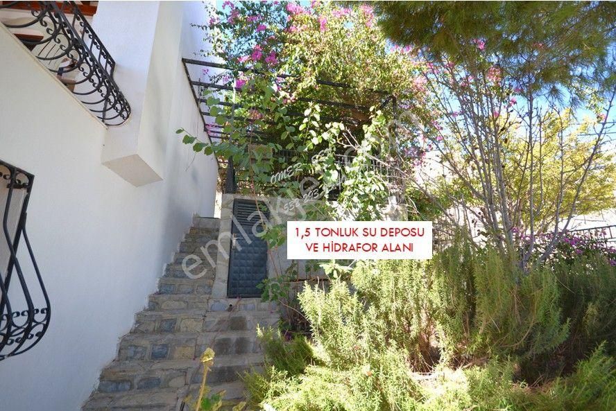 Bodrum Kadıkalesi Deniz Manzaralı, Bahçeli 3+1/ 160 M2 Arsa Payı - Görsel 14