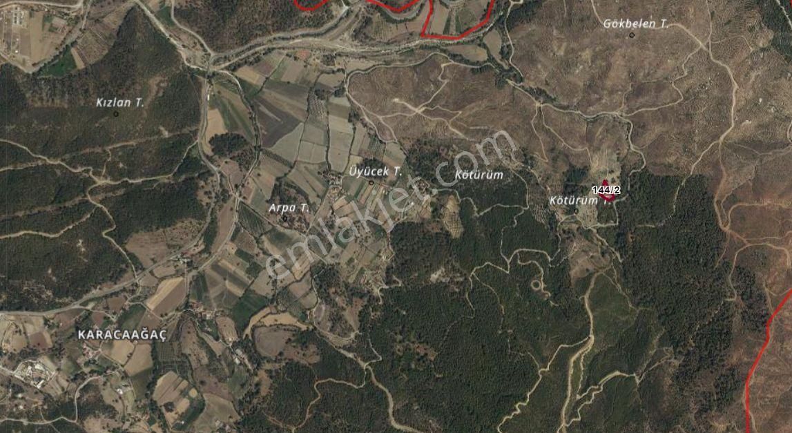 Sahibinden Kadastral Yola Cephe Müstakil Tapu Tarla - Görsel 4