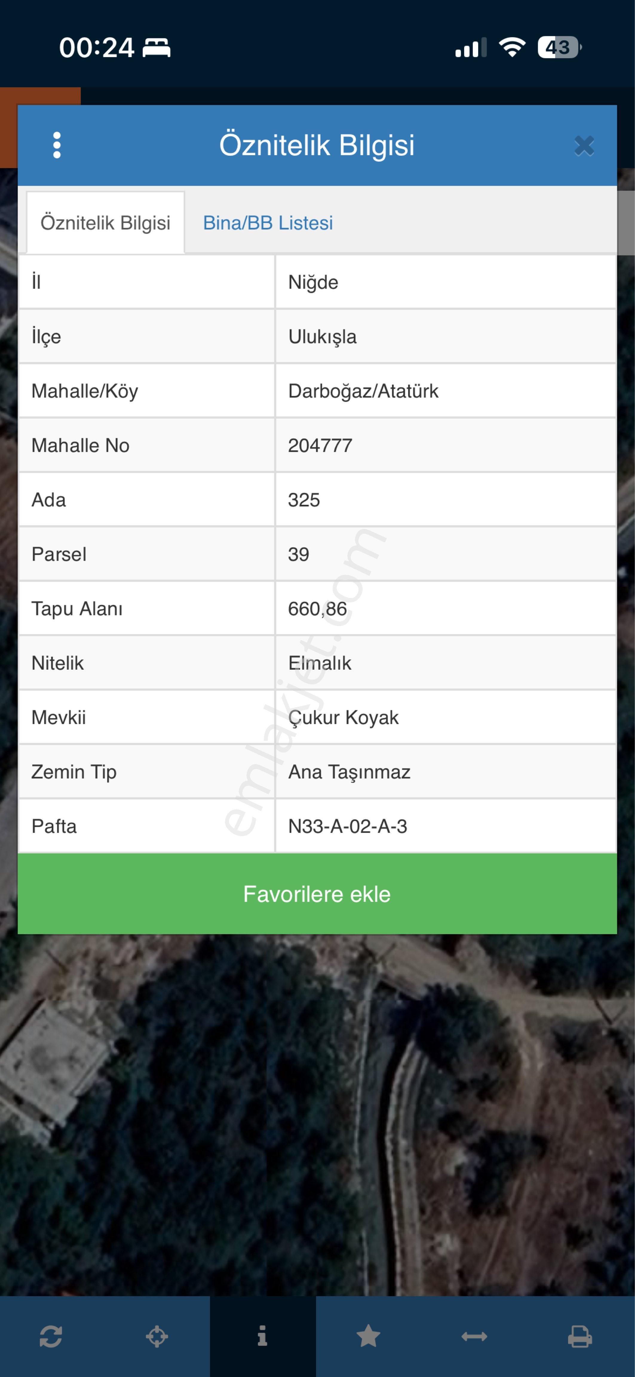 Ulukışla Darboğazında 660 M2 Satılık Arsa+konteyner - Görsel 4