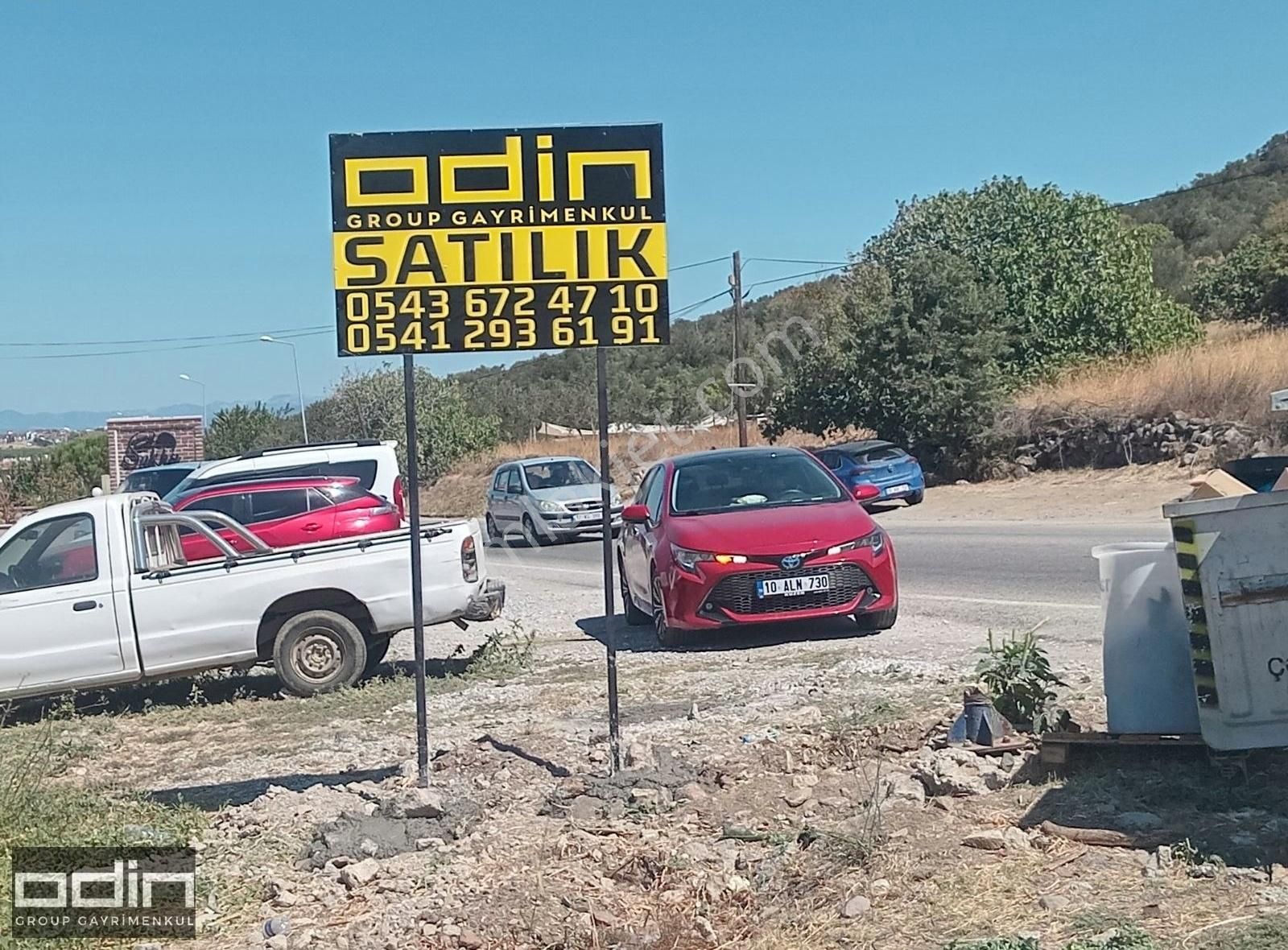 Odin'den Kadastro Yol Cephe Ana Asfalta 300 Mt Zeytinlik - Görsel 2