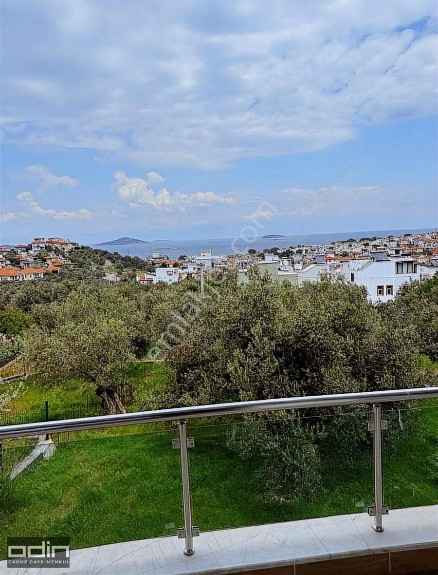 Ayvalık Ali Çetinkaya'da Full Deniz Manzaralı Daire - Görsel 9