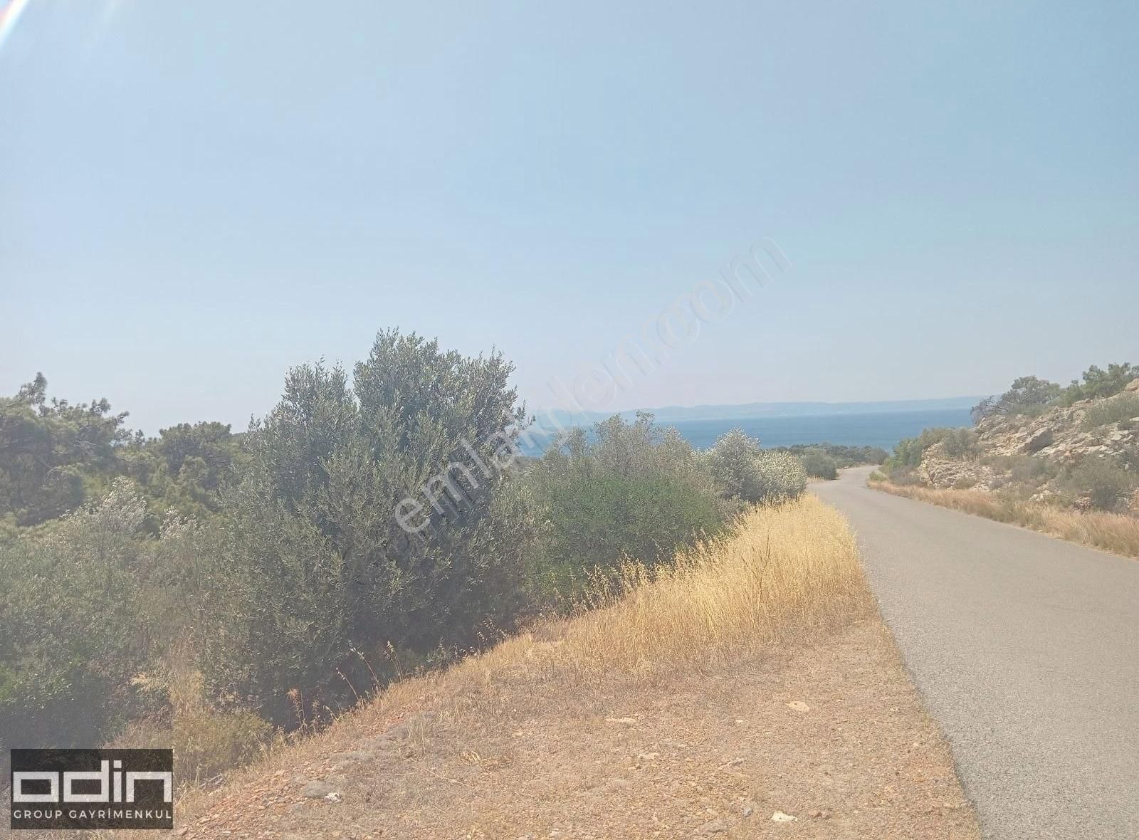 Ayvalık Cunda'da Ortunç Yolu Üzerinde Yola Sıfır Deniz Manzaralı - Görsel 3