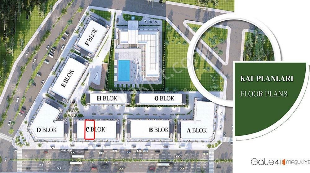 Bir Emlak'tan Kocaeli Gate 41 Avm'de 115 M2 Satılık Dükkanlar - Görsel 19