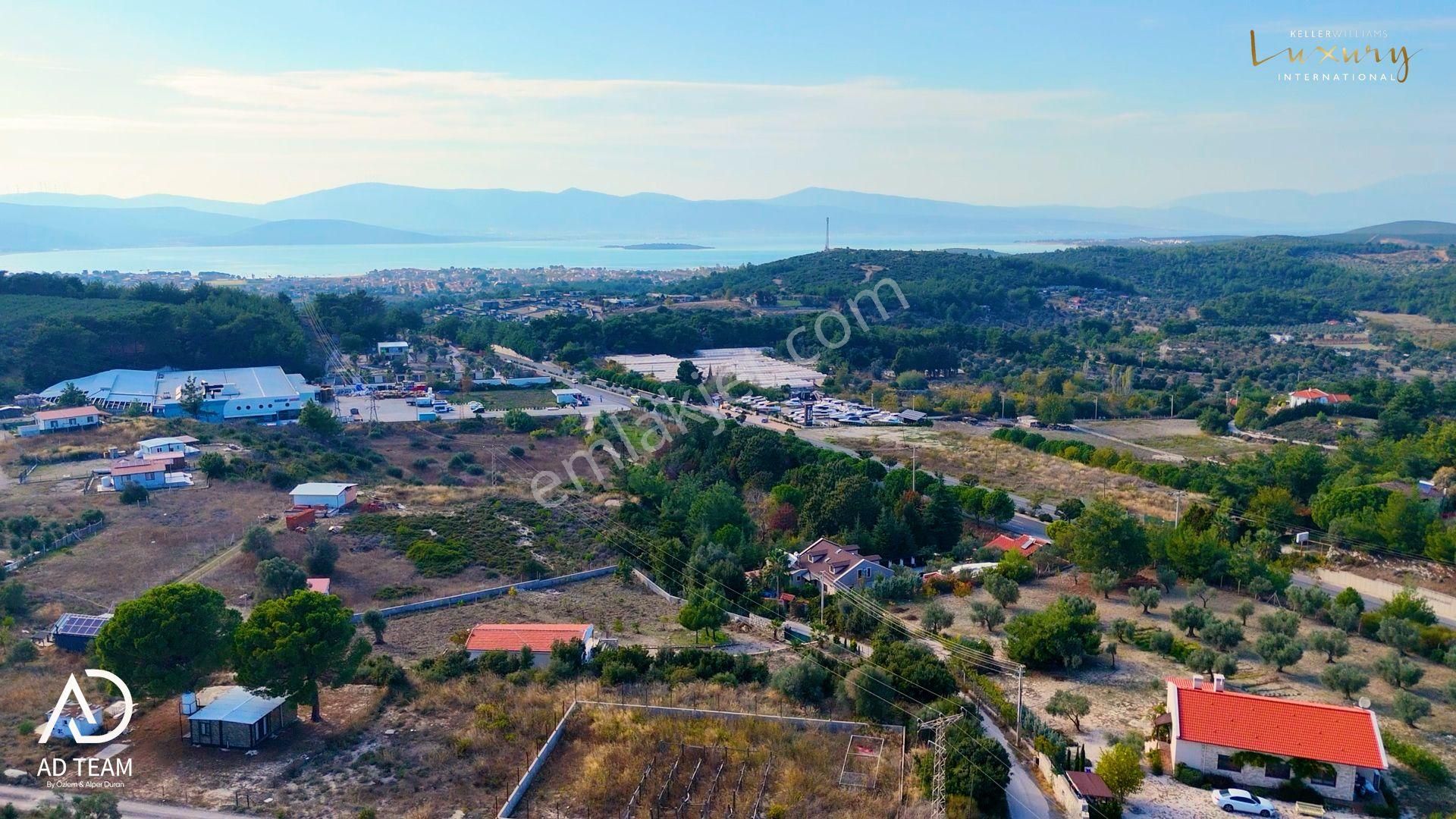 İçmeler'de Deniz Manzaralı Ana Yola Yakın Çiftlik Evi - Görsel 28