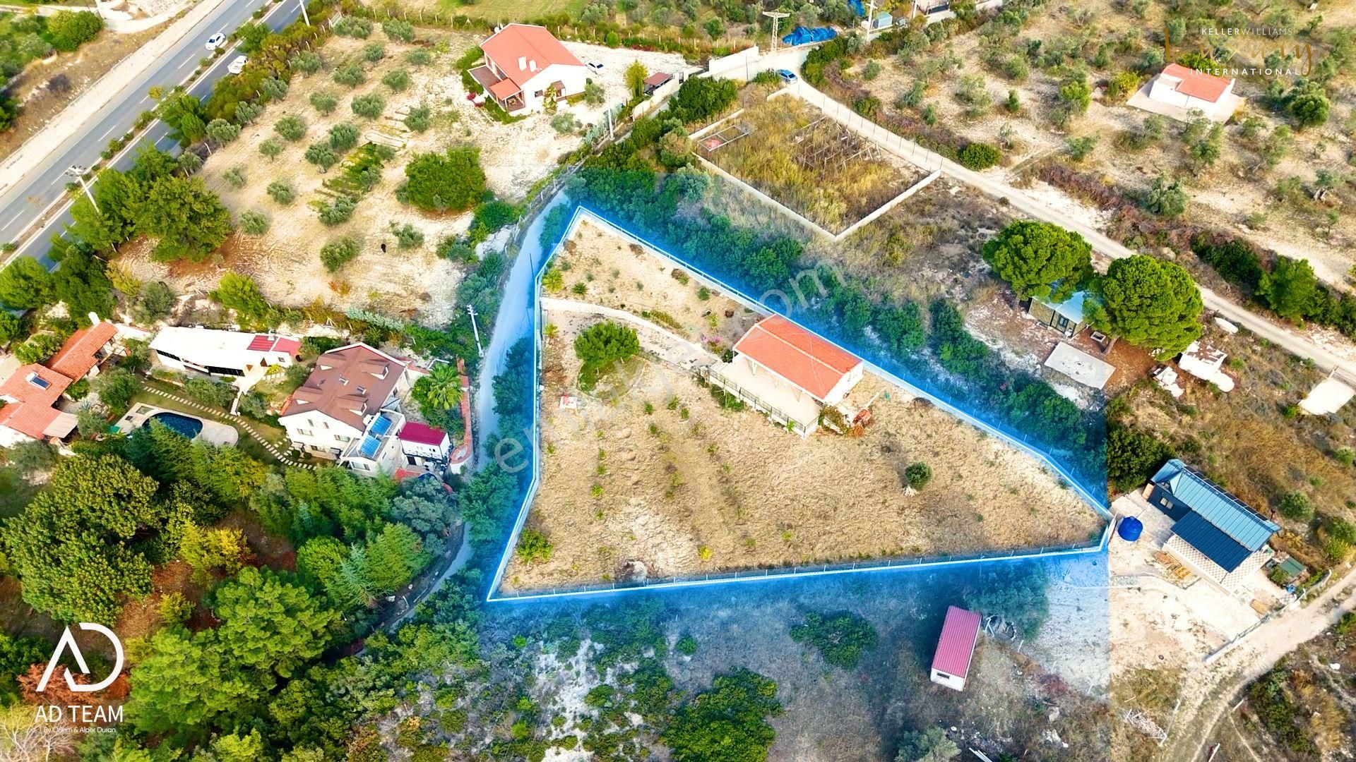 İçmeler'de Deniz Manzaralı Ana Yola Yakın Çiftlik Evi - Görsel 22