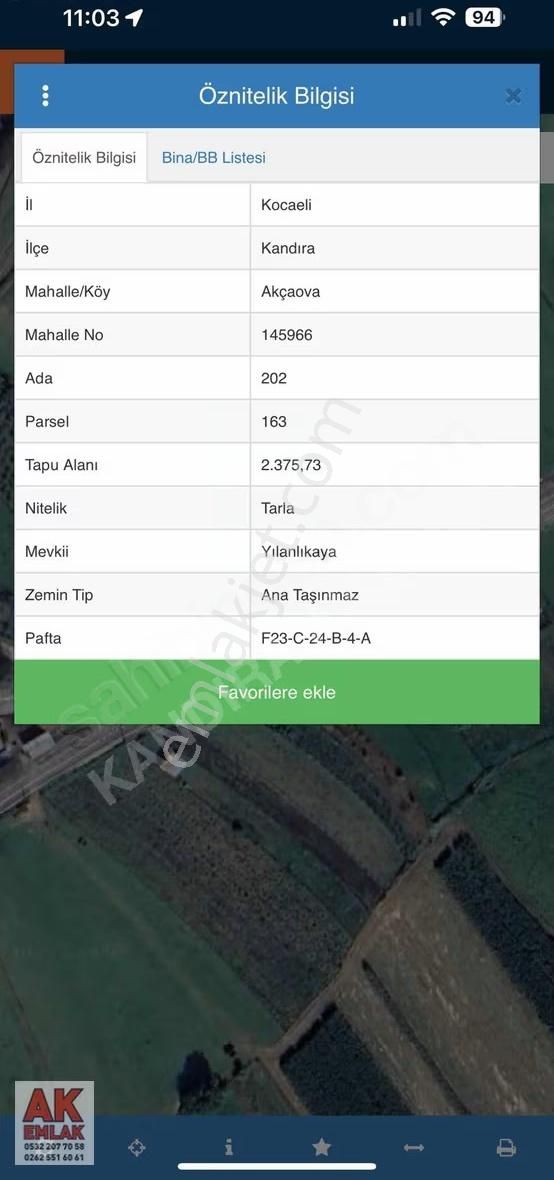 Akçaova Da Asfalta Cephe Yerleşimde - Görsel 2