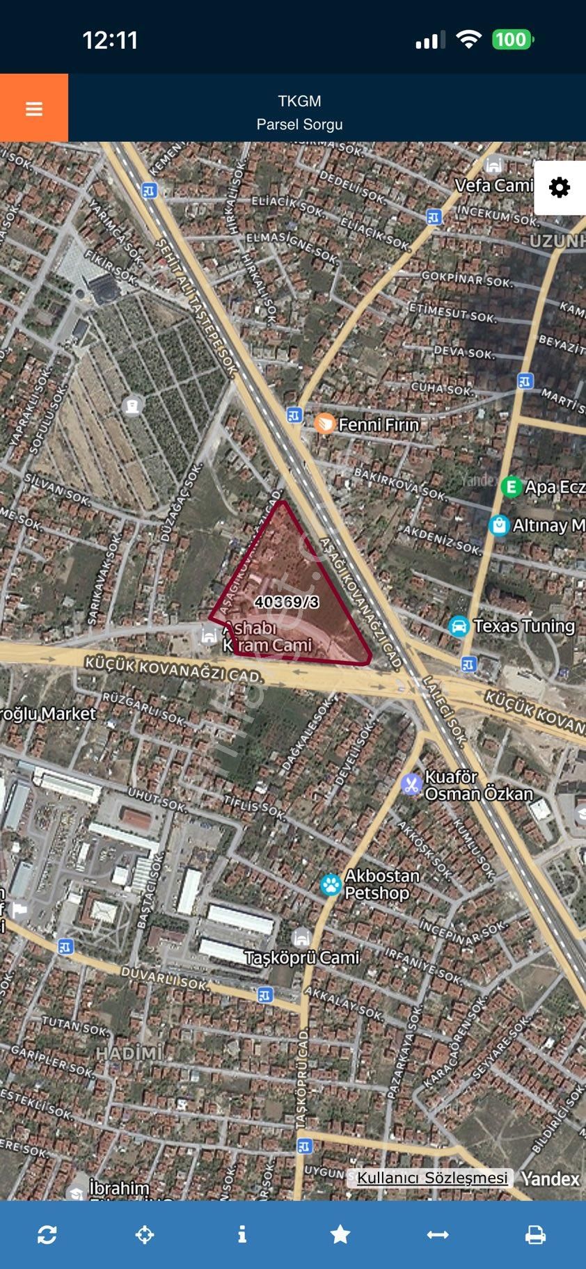 Satılık 450m2 Arsa Konya Meram Yenişehir Mah De Yatırımlık - Görsel 3