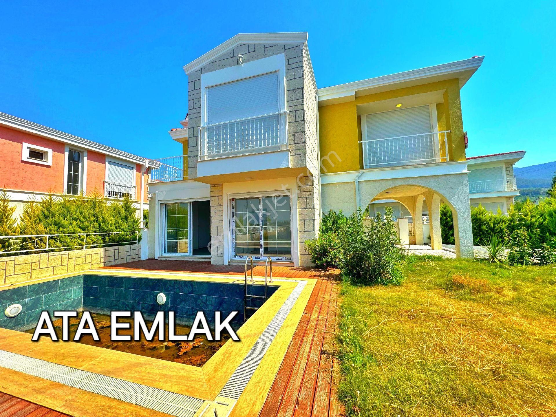 Davutlarda Özel Havuzlu Tek Müstakil 4+1 Sıfır Villa - Görsel 35