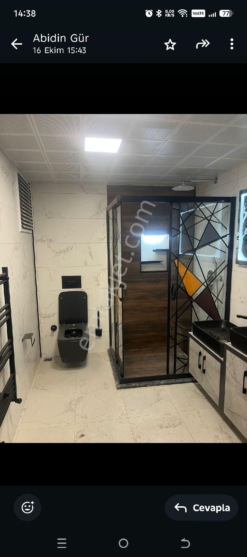 Fiyatını Düşürdük. Geçici Süre İçin Geçerli..180 M2 Net Dubleks Daire - Görsel 8