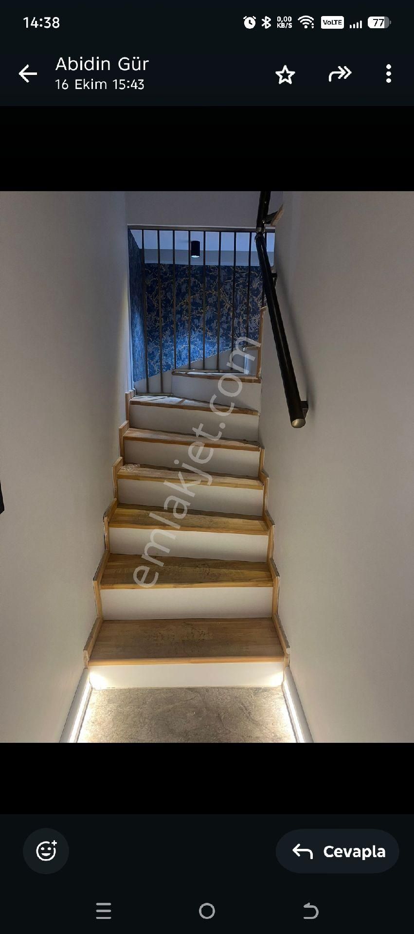 Fiyatını Düşürdük. Geçici Süre İçin Geçerli..180 M2 Net Dubleks Daire - Görsel 5