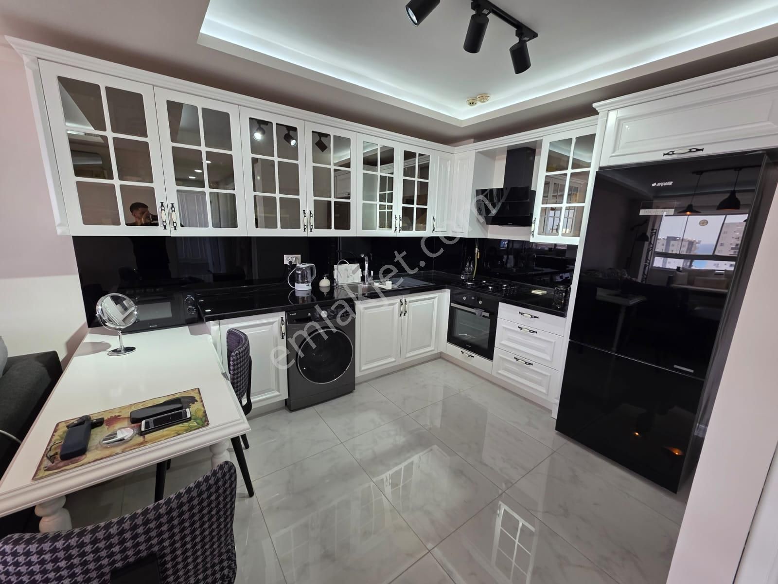 Tece De Kapanmaz Deniz Manzaralı Esyalı Satılık Havuzlu İskanlı - Görsel 3