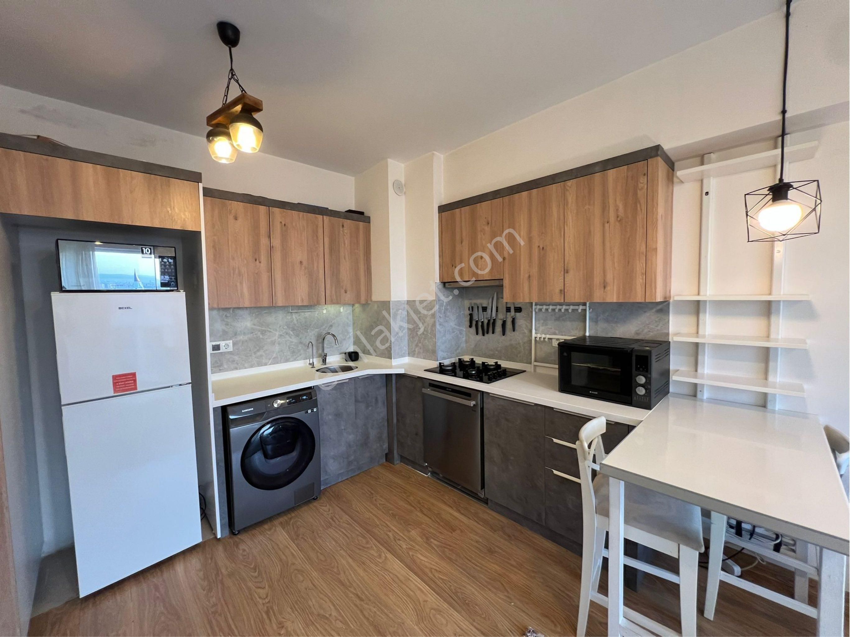 Antalyanın En Mükemmel Projesinde Full Manzaralı Yeni Bina Yeni Eşyalı Fırsat 1+1 Kiralık Daire - Görsel 10