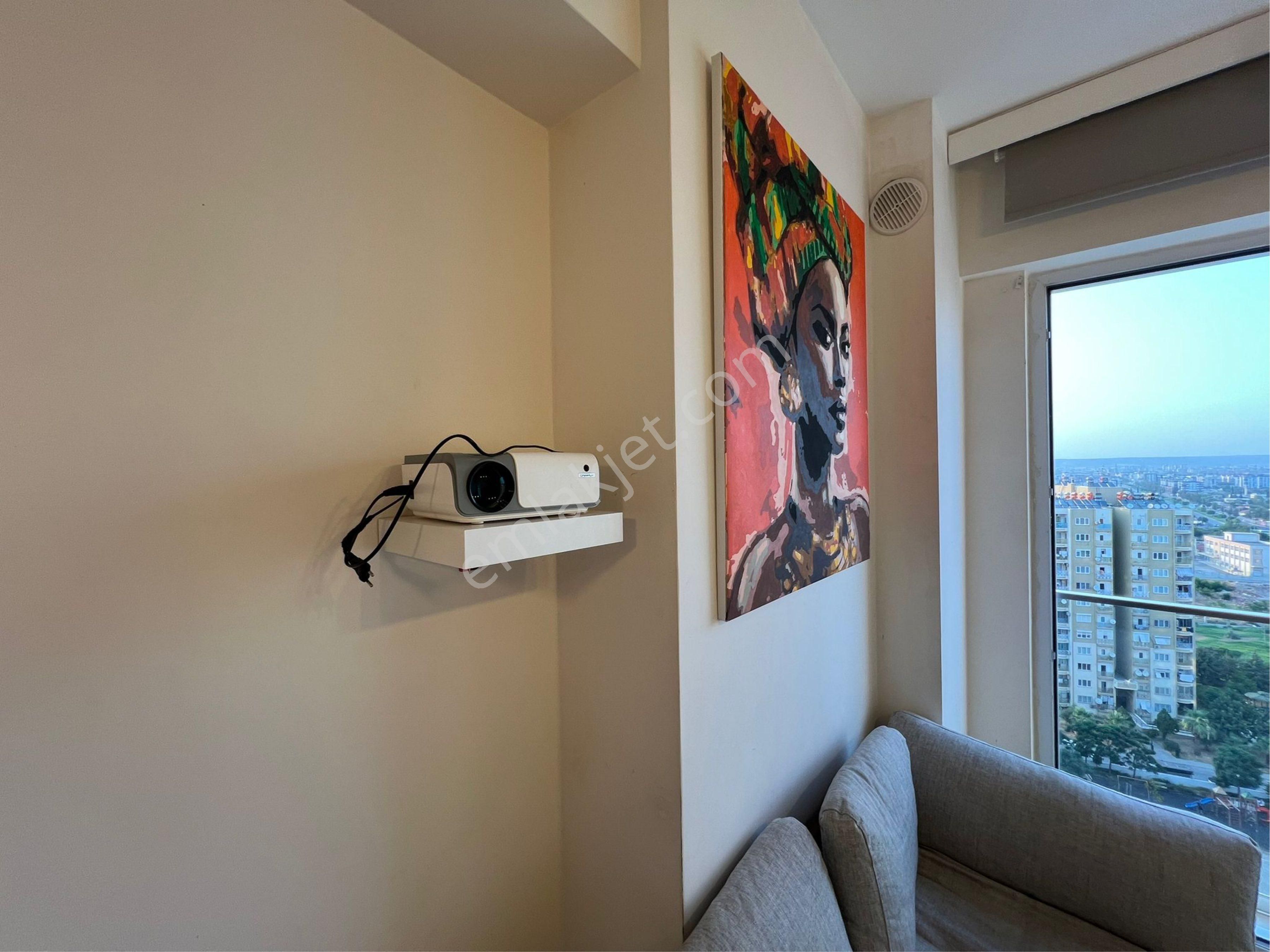 Antalyanın En Mükemmel Projesinde Full Manzaralı Yeni Bina Yeni Eşyalı Fırsat 1+1 Kiralık Daire - Görsel 15