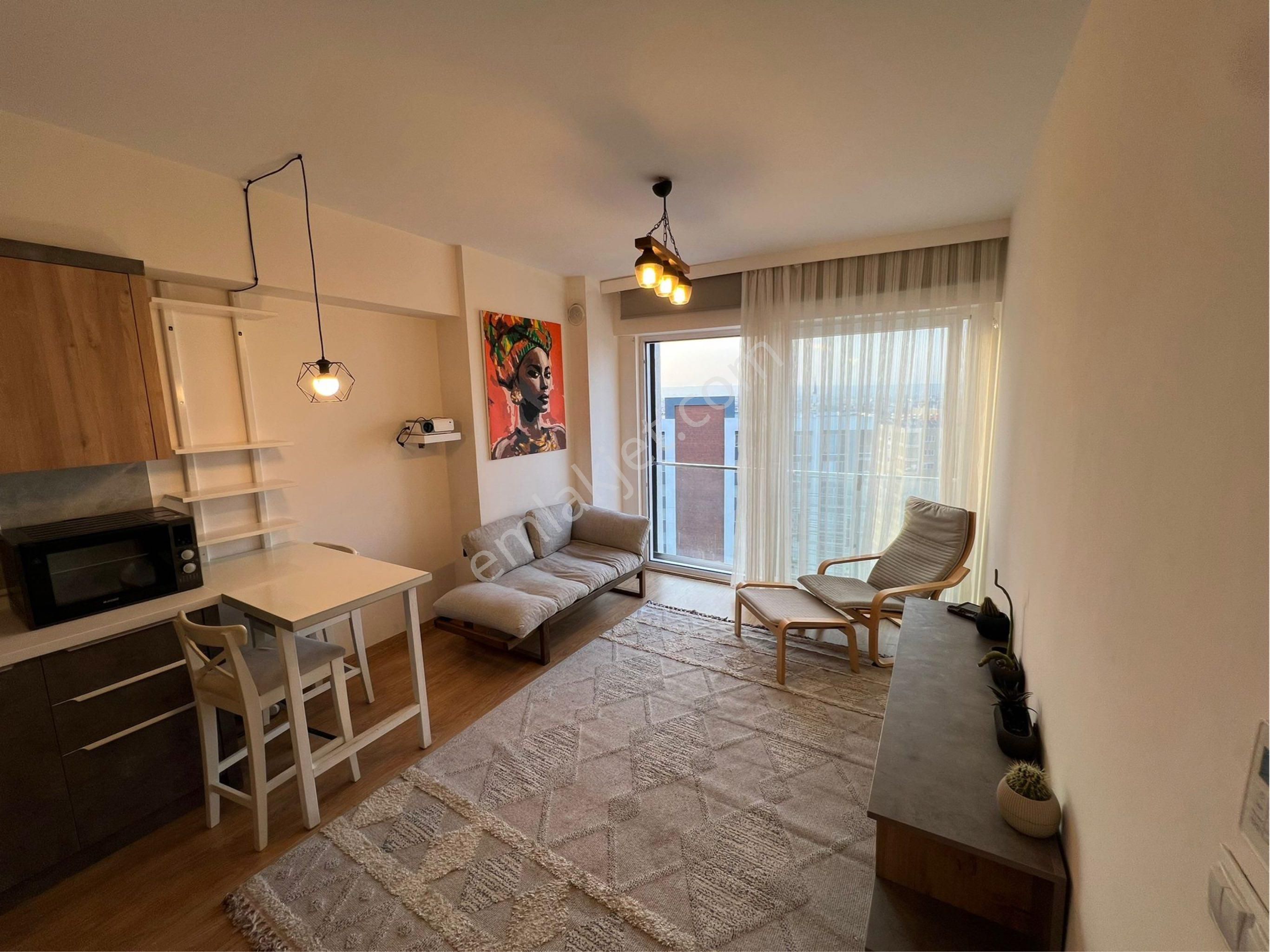 Antalyanın En Mükemmel Projesinde Full Manzaralı Yeni Bina Yeni Eşyalı Fırsat 1+1 Kiralık Daire - Görsel 13