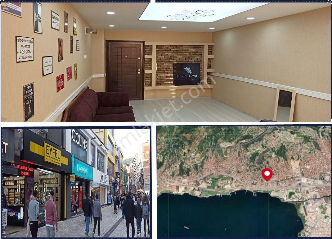 İzmit Fethiye Cd. Belediye İş Hanı Kiralık Eşyalı Lüks Ofis/büro