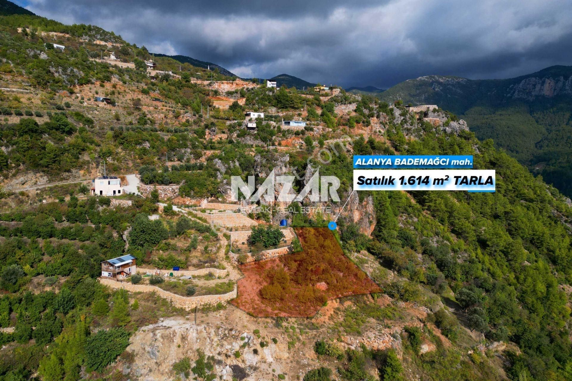 Alanya Bademağacı'nda 1.614 M² Satılık Deniz Manzaralı Tarla - Görsel 2