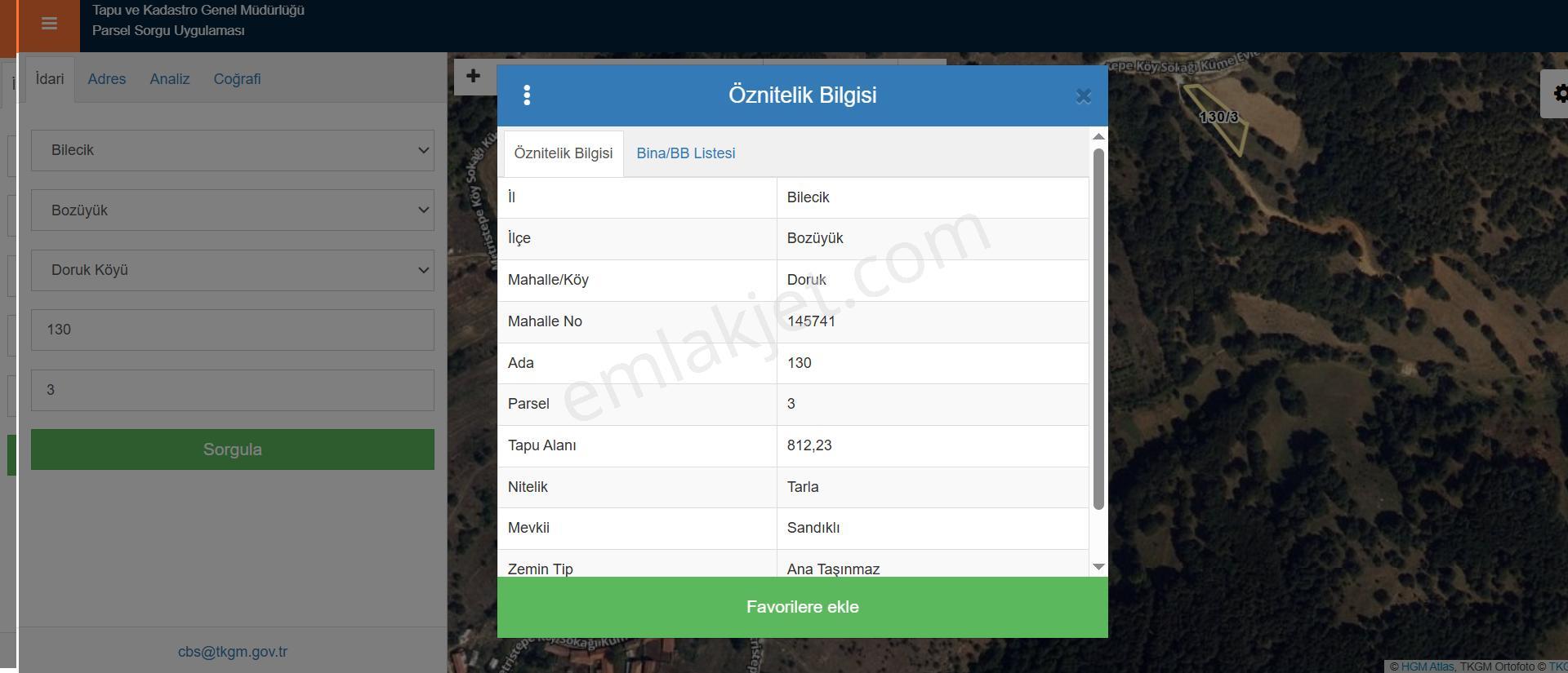 Sevgim'den Bozüyük Doruk, Metristepe'de Satılık 49 Dönüm Tarla - Görsel 29