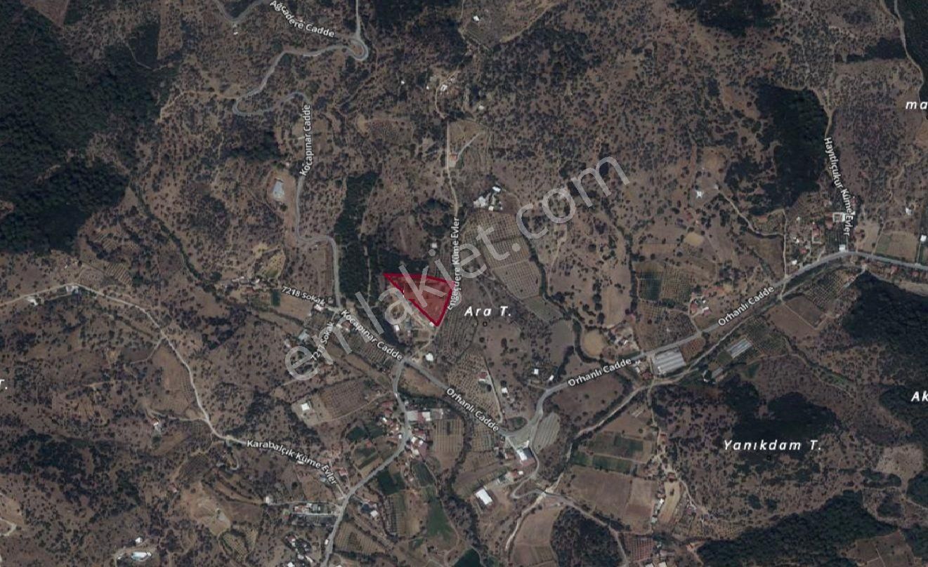 Turyap Orhanlı İmara Komşu Kadastro Yolu Var Tek Tapu 7.000 M2