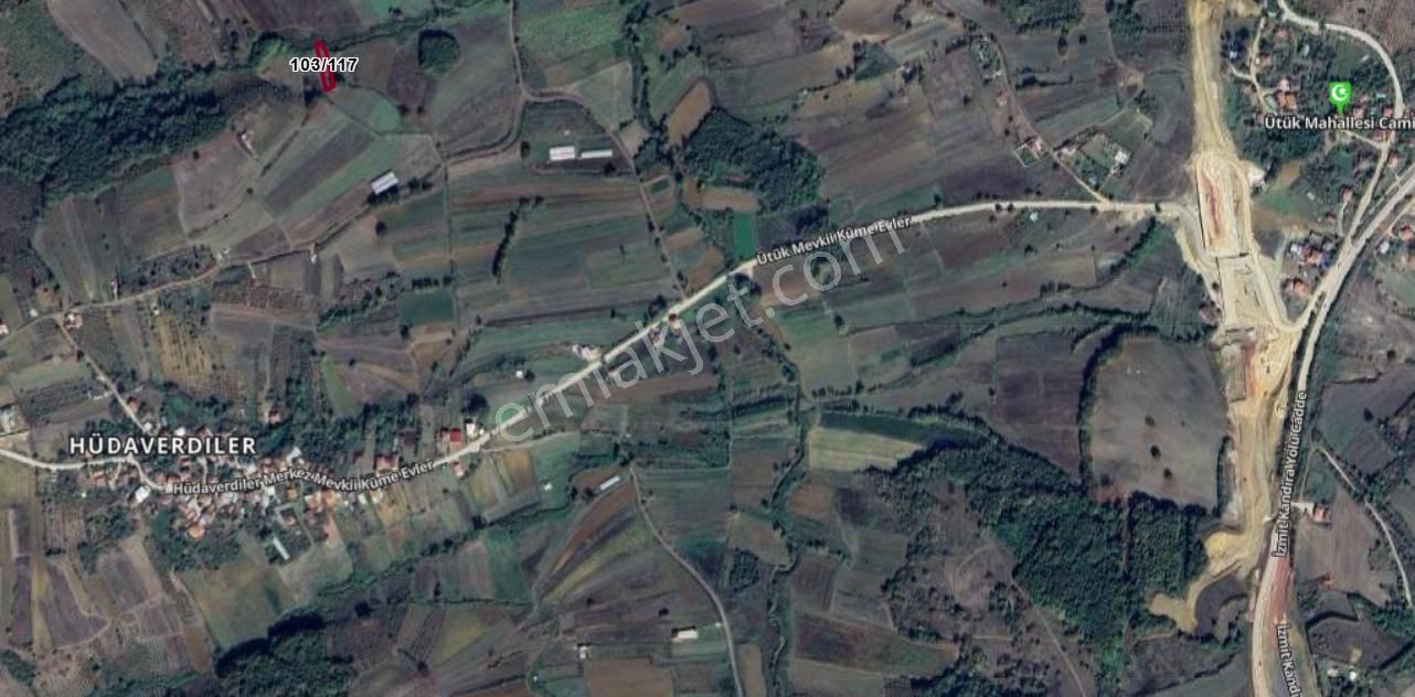 Satılık 629m2 Köy İçi Tarla Yola Yakın - Görsel 24