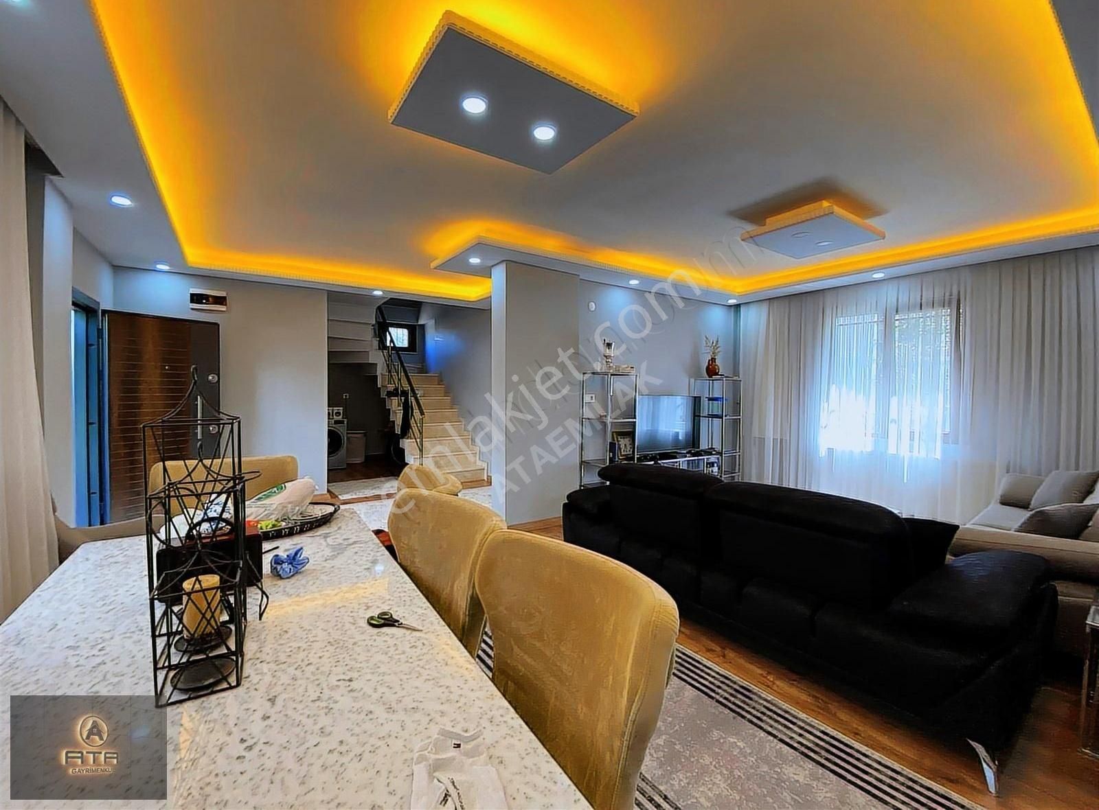 Ata Gayrimenkul'den Tam Müstakil 6+1 Eşyalı Oturuma Hazır Villa - Görsel 4