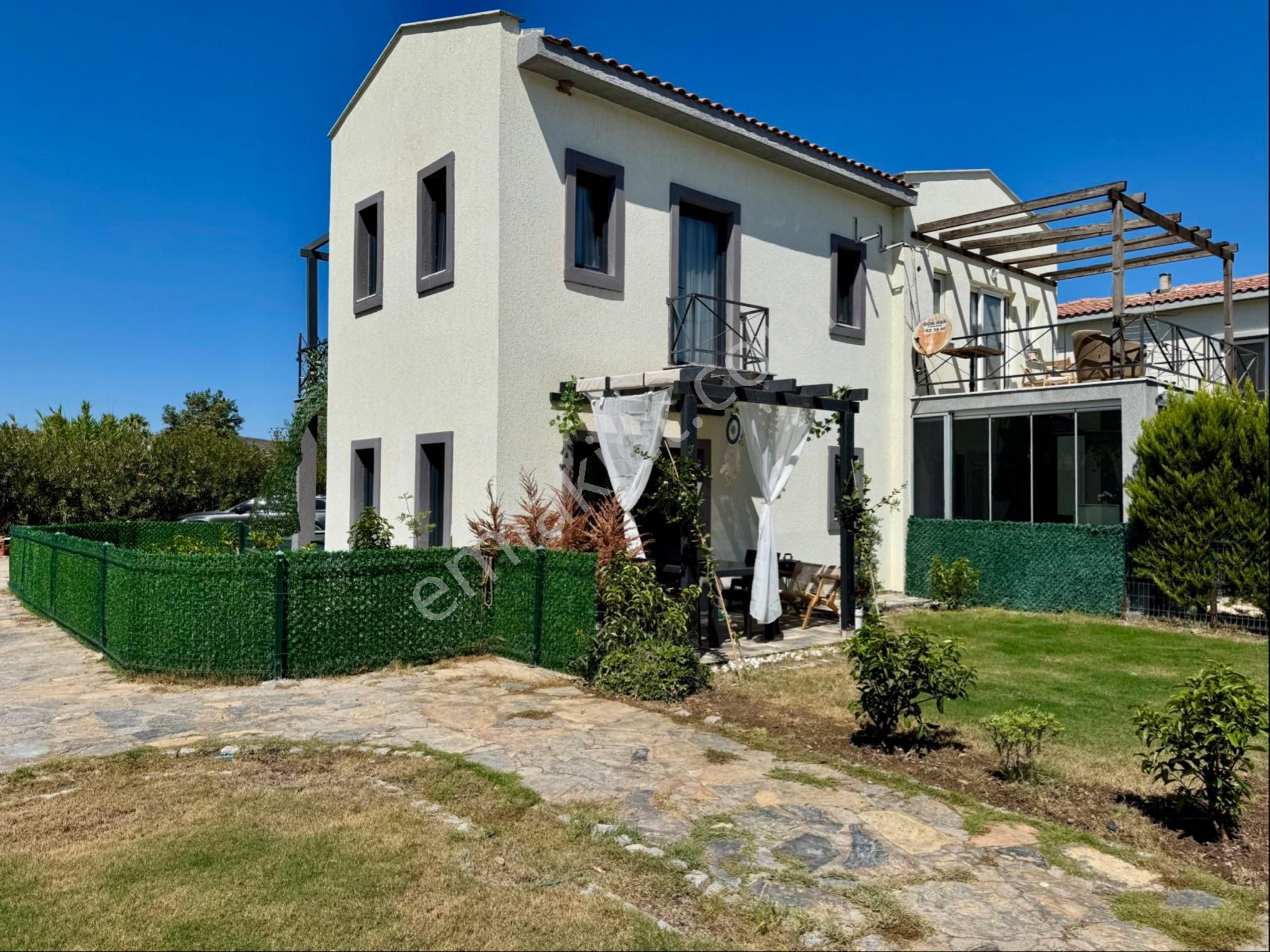 Bodrum Güvercinlik 3km Mesafede Bahçeli Villa Tip Dublex 2+1 - Görsel 18