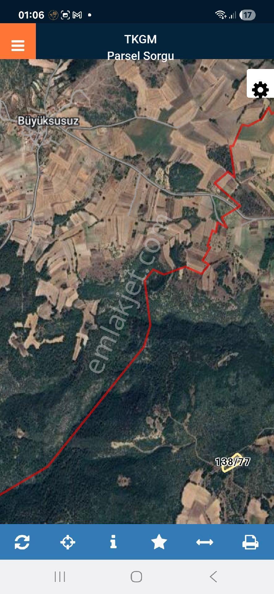 Gölpazarı Küçük Susuzda Resmi Yolu Olan Köye Çok Uzak Olmayan Güzel Bir Arazi Acil Satılık... - Görsel 9
