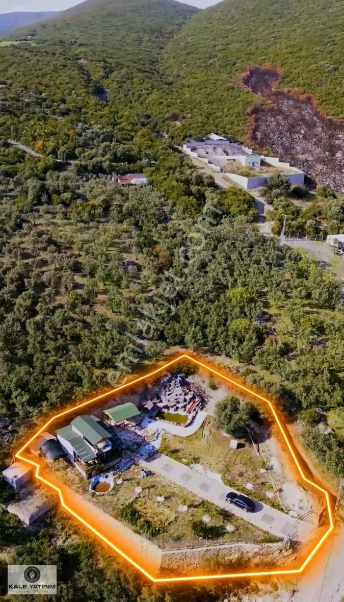 Kaleden Gedelekte 1293m² Hobi Bahçesi Ve 2 Katlı Ahşap Bağ Evi - Görsel 21